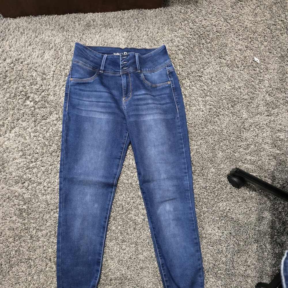 Wallflower Slim Fit Dark Blue Skinny Jeans